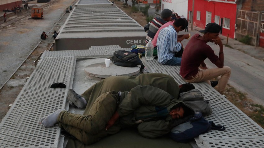 APTOPIX Mexico Migrant Caravan