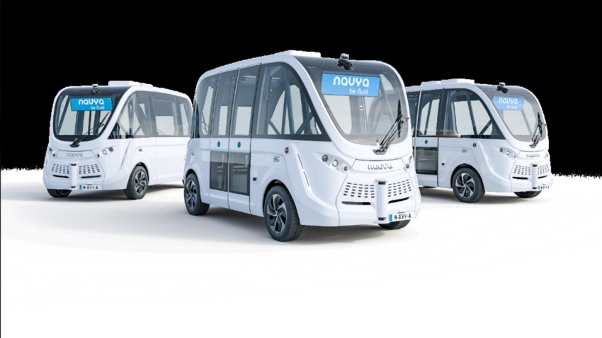 nj transit self driving buses