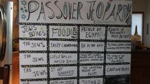 Homemade game-board "Jew-party"