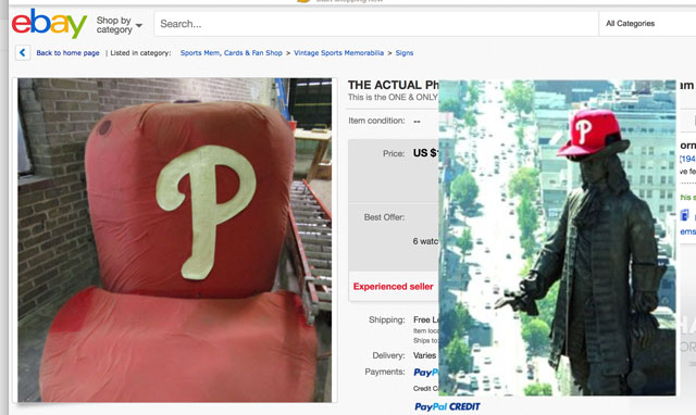 phillies hard hat
