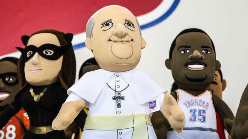 plush pope francis