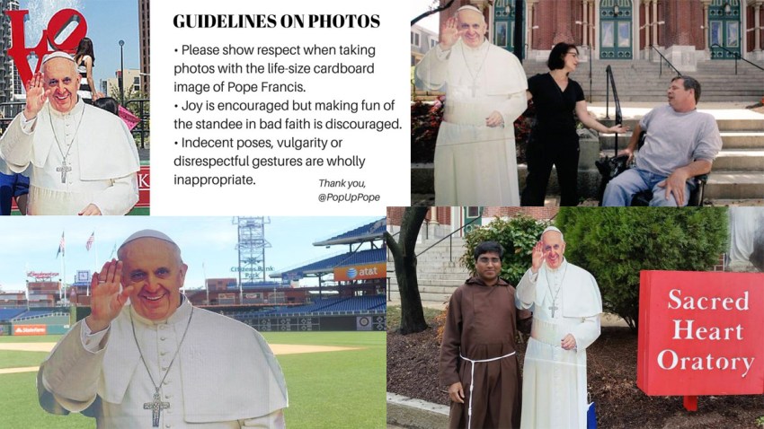 pop up pope philly wilmington