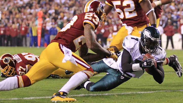 redskins vick diving