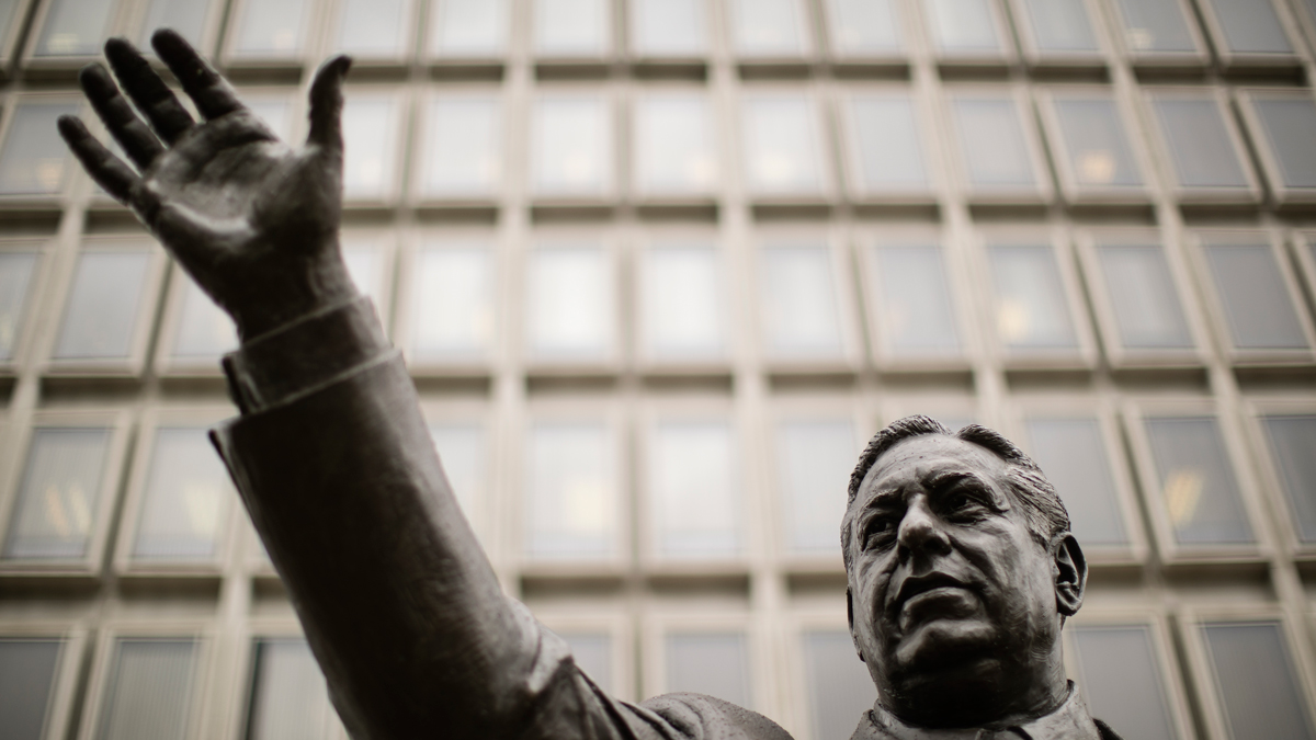 Controversial Frank Rizzo statue now belongs to his supporters – NBC10 ...