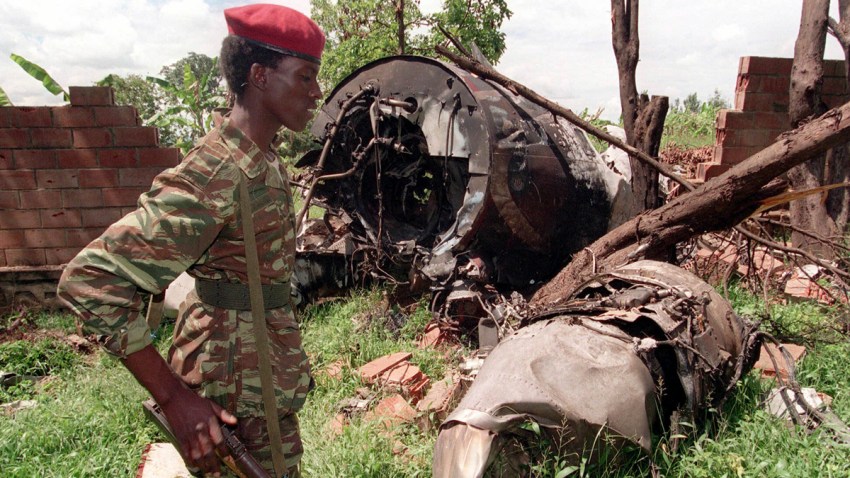 France Rwanda Presidents Crash