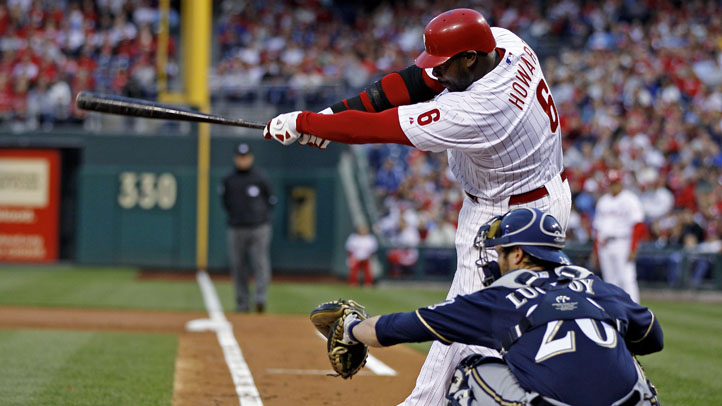 Brewers Phillies Baseball