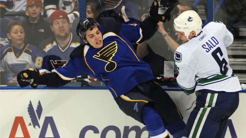 Canucks Blues Hockey