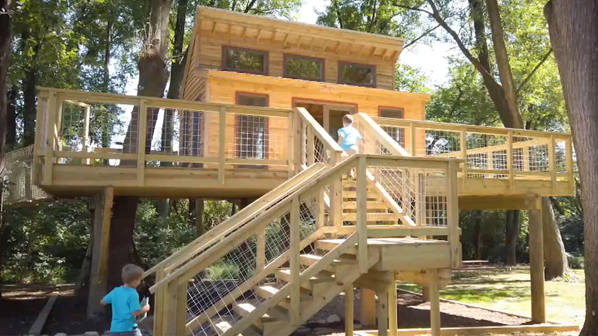 Chester County Treehouse Classroom Takes Outdoor Learning to New