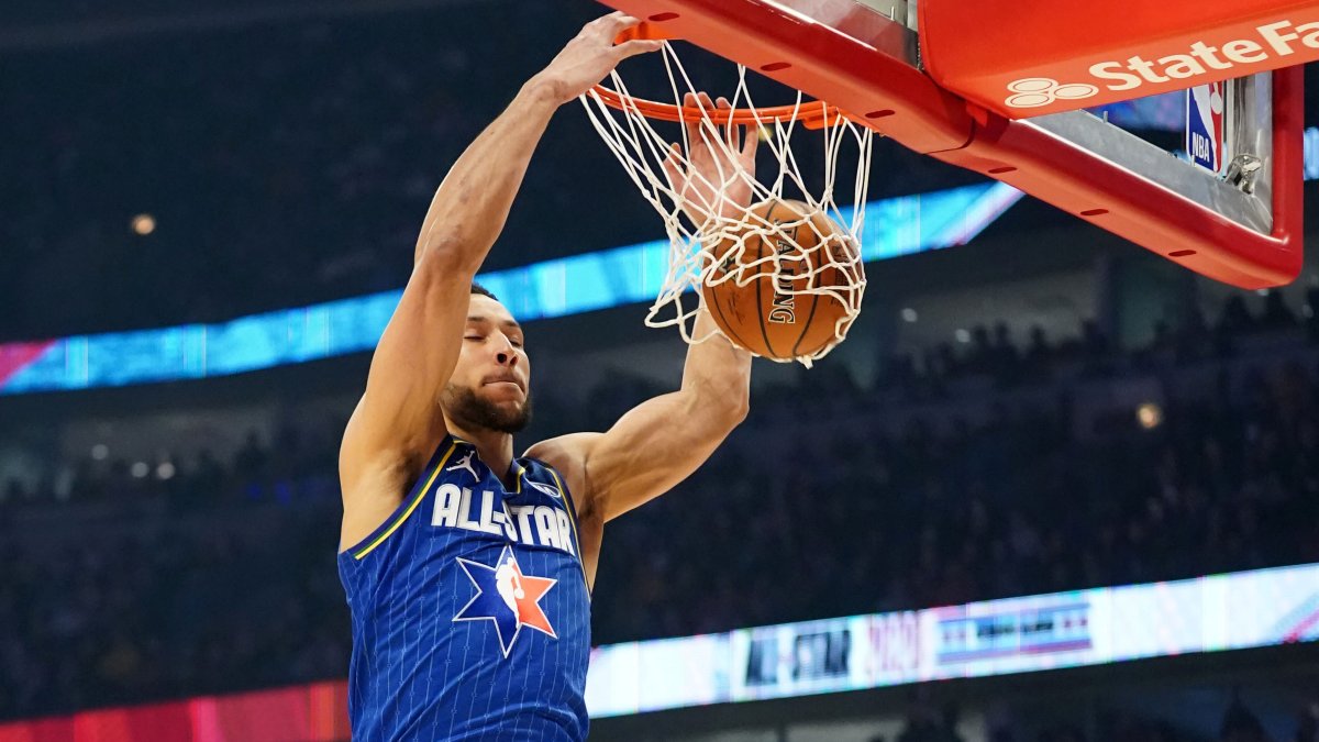 Simmons Puts On Early Show, Embiid Comes On Late as Team LeBron Beats Team  Giannis in NBA All-Star Game – NBC10 Philadelphia
