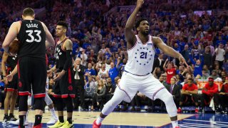 [CSNPhily] There's a giant statue of Joel Embiid in Brooklyn, but why?