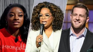 Simone Biles, Oprah Winfrey and J.J. Watt are just some of the celebrities expected to appear in Facebook's live-streamed graduation event for the Class of 2020.
