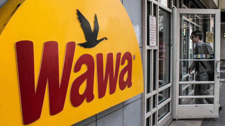 Wawa customer enters a convenience store