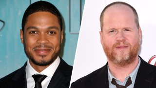 (Left) Ray Fisher. (Right) Joss Whedon.