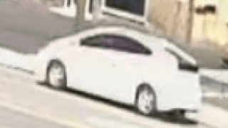 Surveillance photo of the suspect’s vehicle.