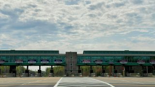 NJ highway toll plaza
