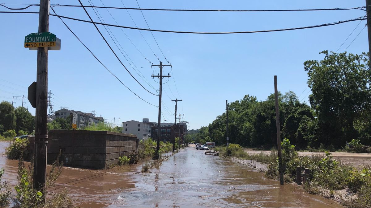 Rains From Isaias Pass Threat Of Flooding Remains As Repairs Begin Nbc10 Philadelphia 8406