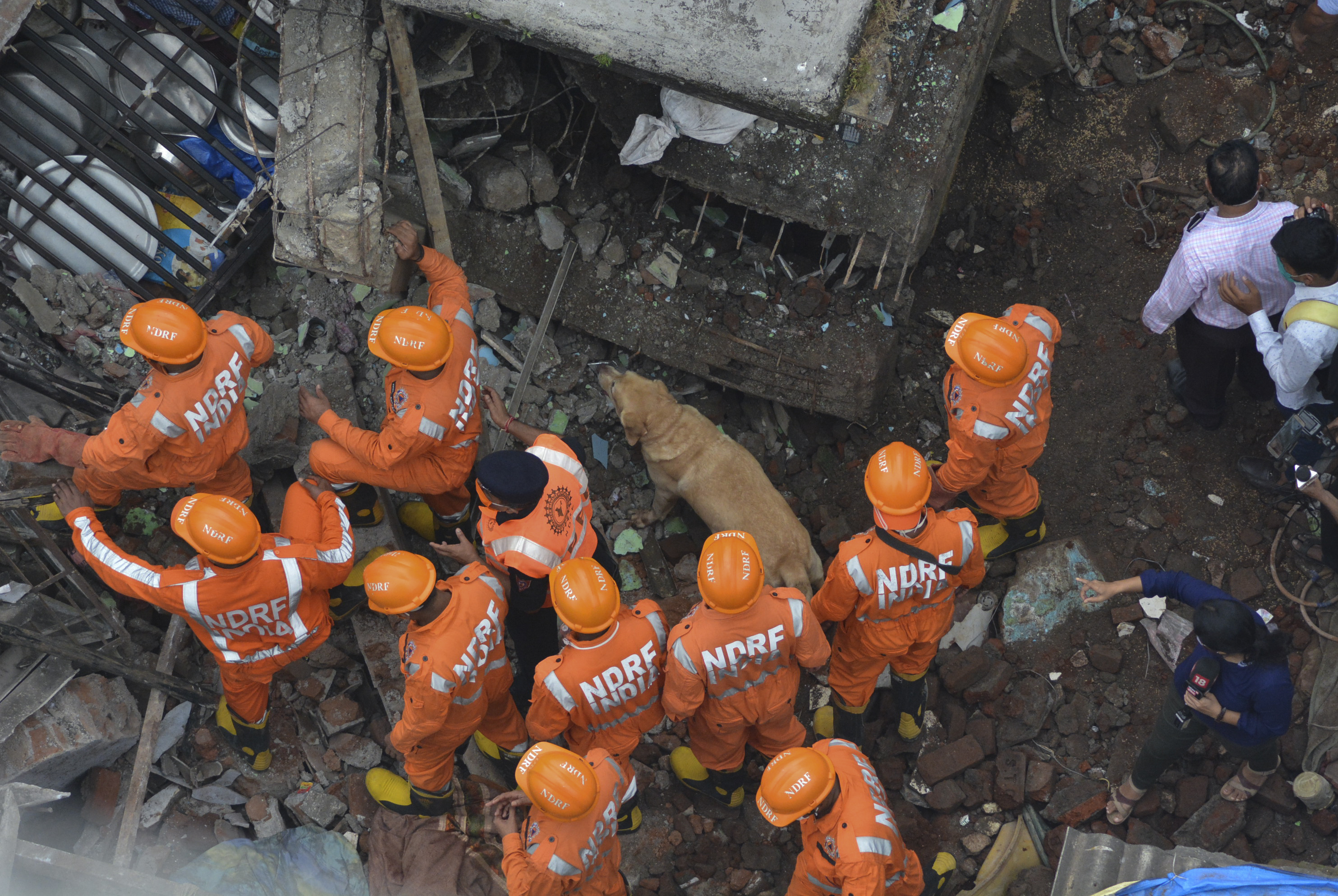 At Least 10 Dead in Residential Building Collapse in India – NBC10 ...