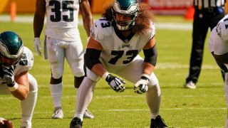 Philadelphia Eagles guard Isaac Seumalo