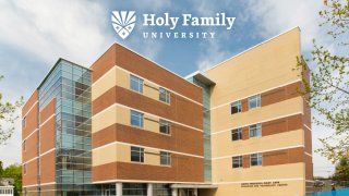 A building at Holy Family University Northeast Philadelphia.