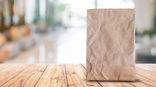 Paper grocery bag