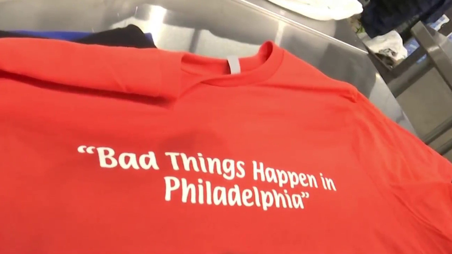 Company Rushes to Make 'Bad Things Happen in Philadelphia' T-Shirts – NBC10 Philadelphia