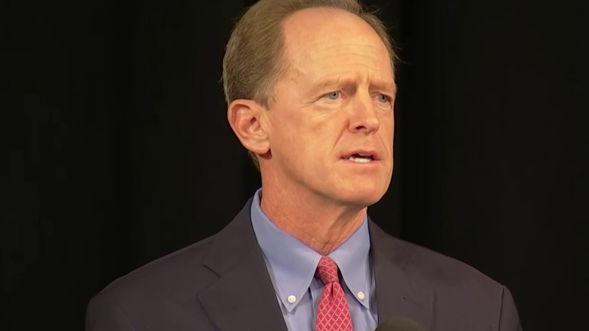 Sen. Pat Toomey Won't Seek Reelection in Pennsylvania