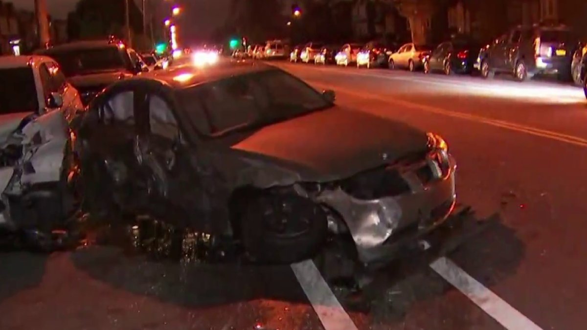 Crash Leaves Row of Cars Damaged in Northeast Philly NBC10 Philadelphia