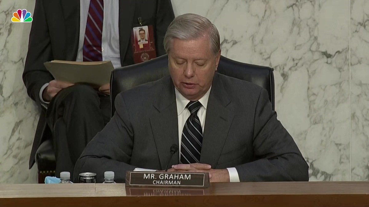 Sen Graham Recalls Nearly Unanimous Confirmation Of Ginsburg Scalia Nbc10 Philadelphia