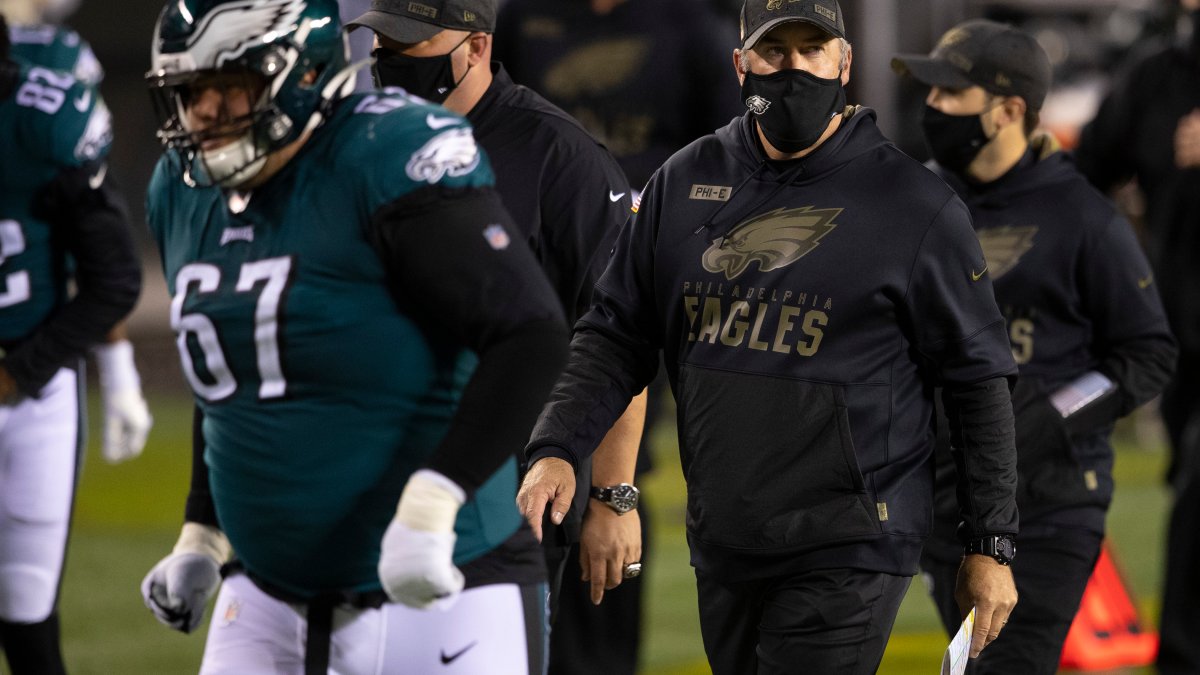 Eagles coach Doug Pederson had a rough start in Philadelphia - Newsday