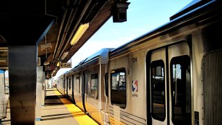 SEPTA's Spring Garden station, near the city' Northern Liberties neighborhood, sits between the elevated lanes of I-95. (