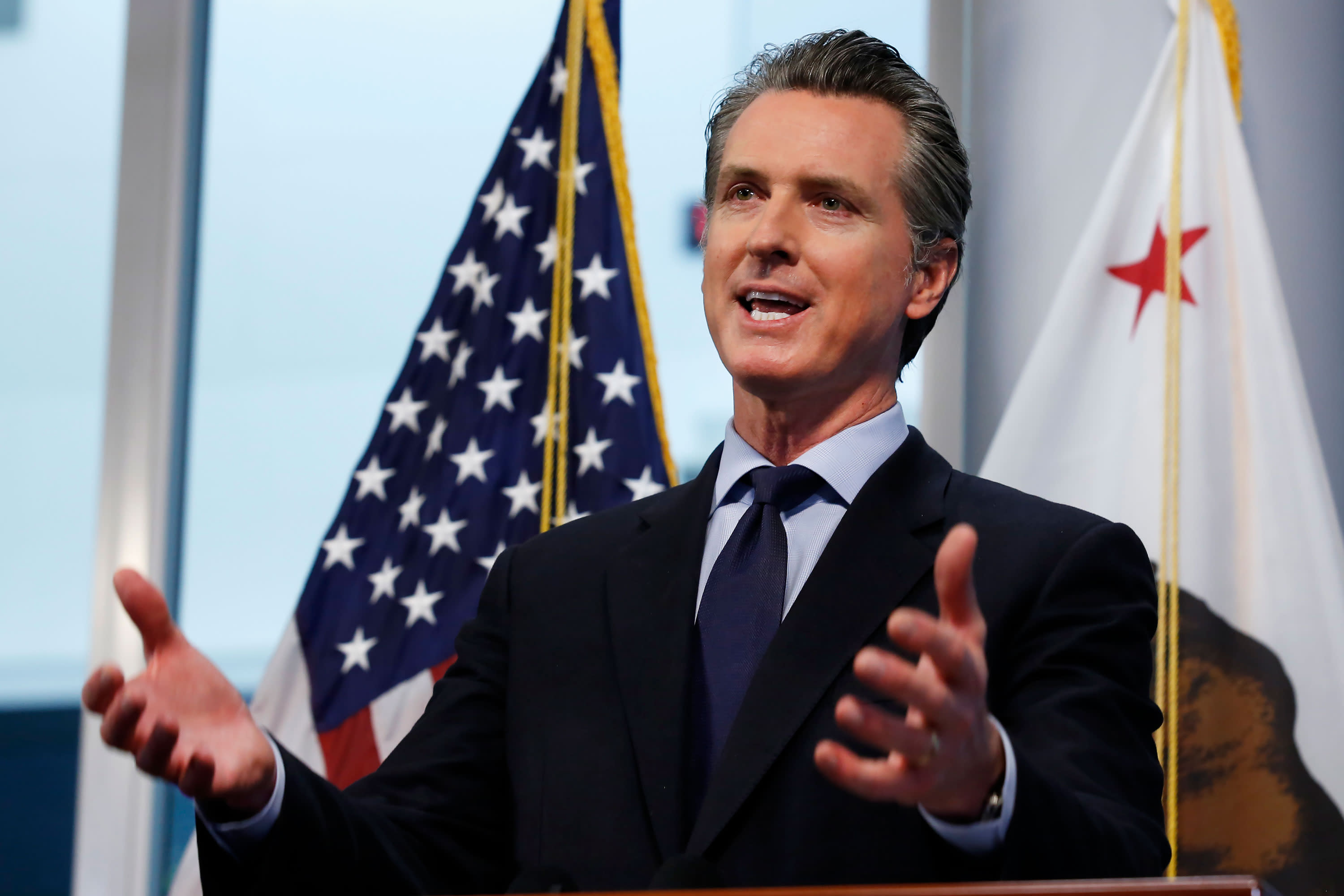 California governor Gavin Newsom