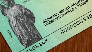 President Donald Trump’s name appeared on coronavirus economic assistance checks that sent to citizens across the country April 29, 2020.