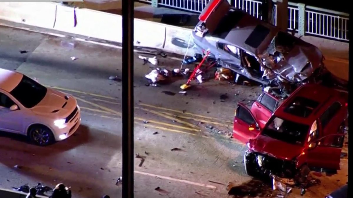 1 Dead and 4 Hurt in Crash on TaconyPalmyra Bridge NBC10 Philadelphia