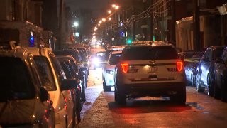 Police investigate a deadly shooting along Emerald Street in Philadelphia