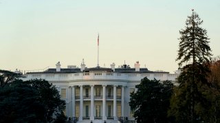 The White House is seen on November 8, 2020 in Washington, DC.