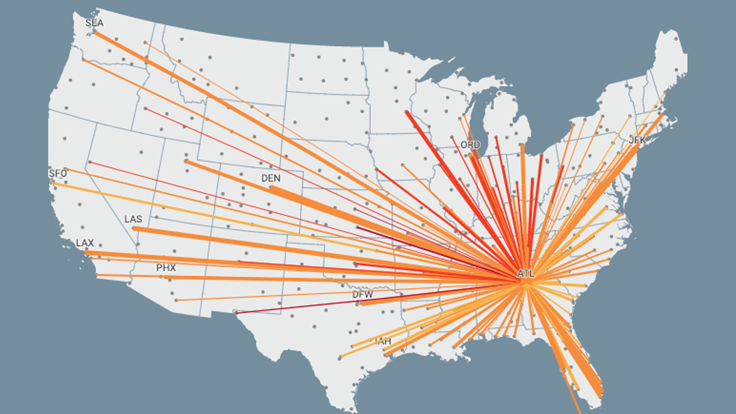 MAP: There Were More Than 100,000 Flights Over the US ...
