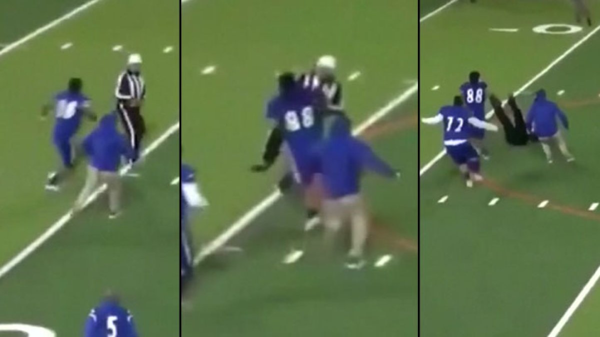 Texas HS Football Player Who Blindsided Referee Faces Assault Charges