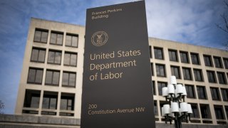 U.S. Department of Labor sign