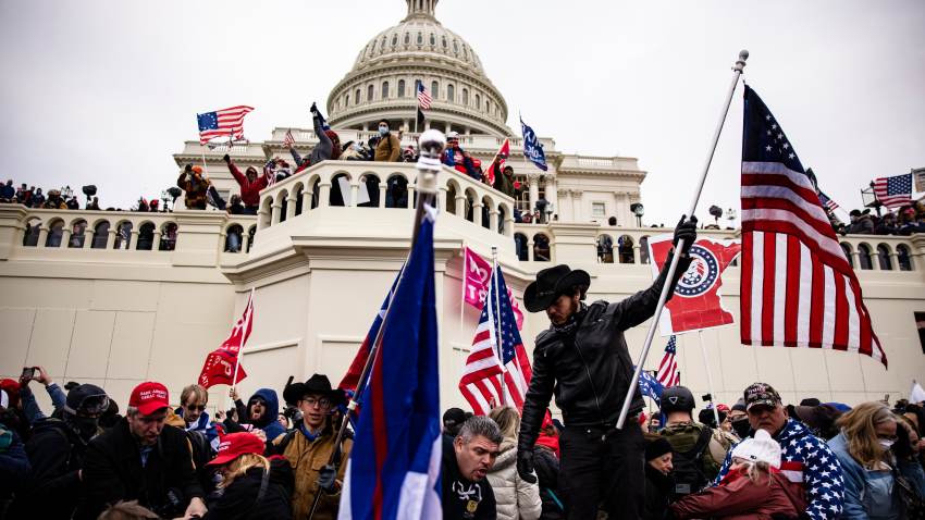 Pro-Trump supporters storm the U.S. Capitol