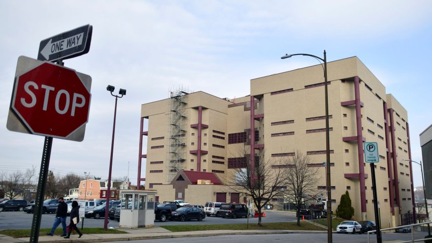 A general view of the Lehigh County Jail in Allentown.