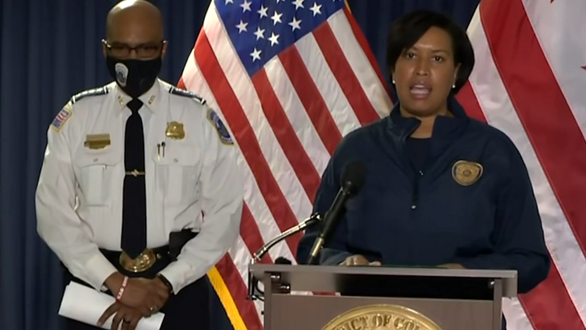 Watch Mayor Bowser Urges Dc Residents To Stay Home As Riots Escalate At Capitol Nbc10