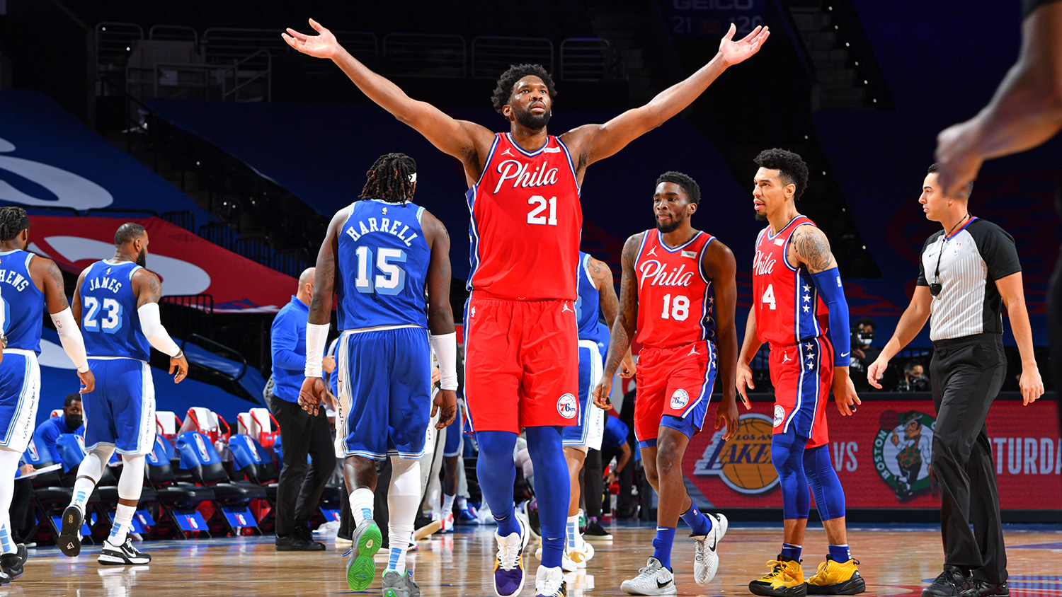 Sixers Pass Their Biggest Test Yet, Pull Off Dramatic Win Over Lakers ...