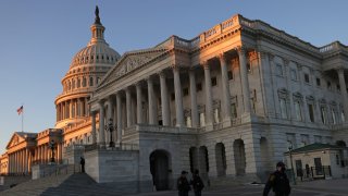 In this Jan. 7, 2021, file photo, the U.S. Capitol is seen in Washington, D.C.