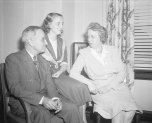 Harry S. Truman, Margaret Truman, and Elizabeth Truman