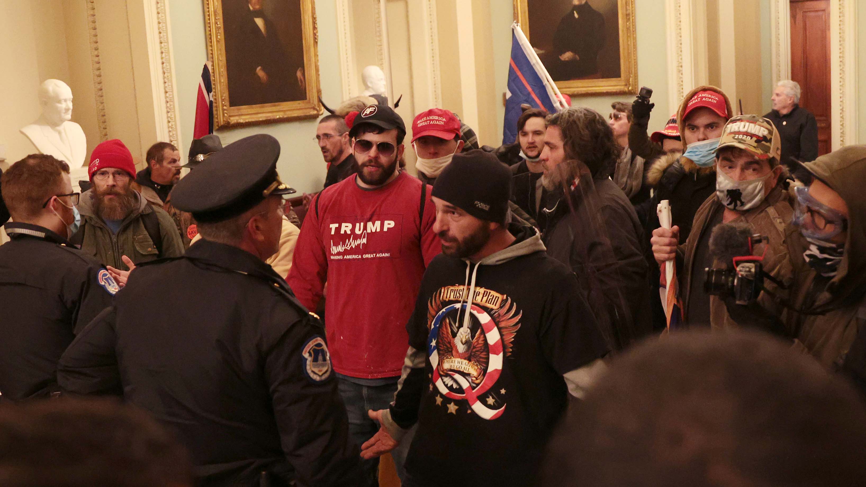 Insurrection: Startling Images Capture Mob of Trump 