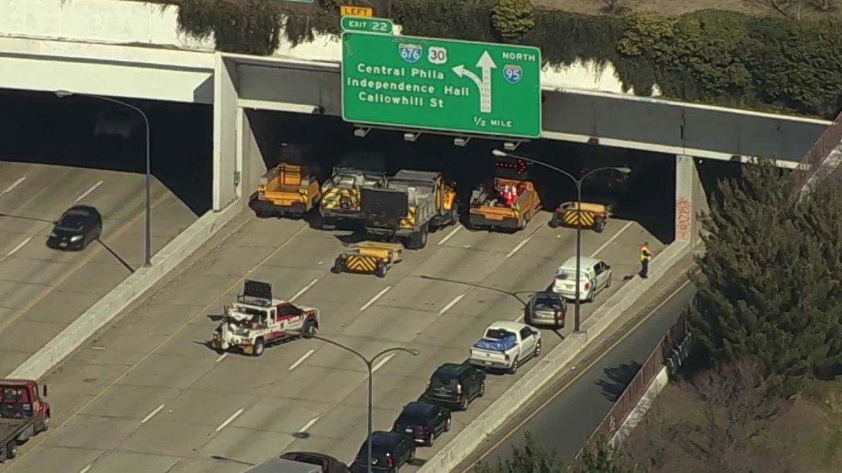 Traffic Backed Up for Miles After I-95 Crash in Philadelphia – NBC10 ...