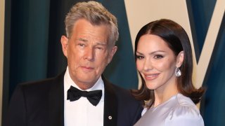 Katharine McPhee and David Foster