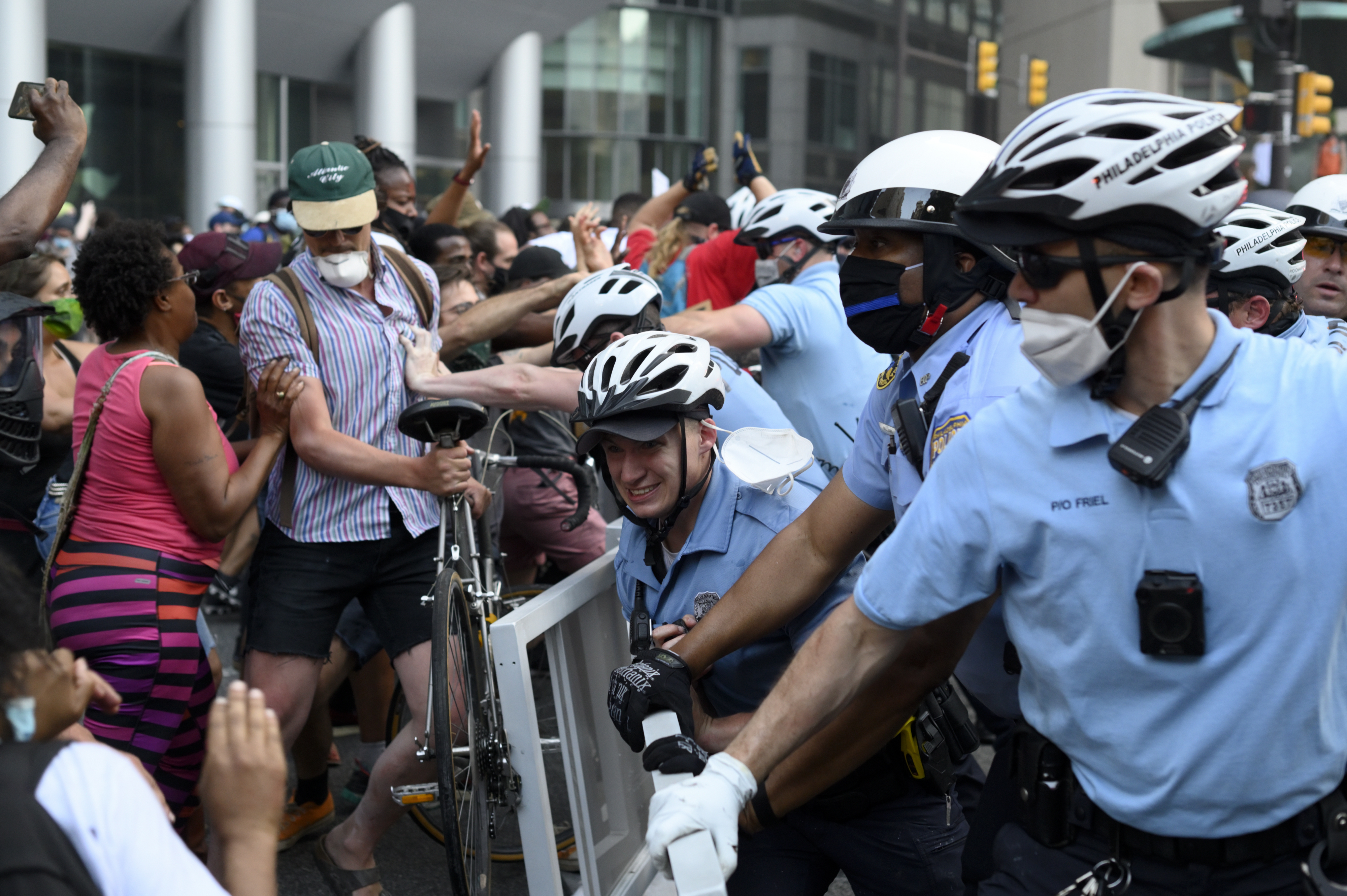 George Floyd Solidarity Protest In Philadelphia