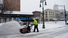 Winter Snow Storm Hits Pennsylvania