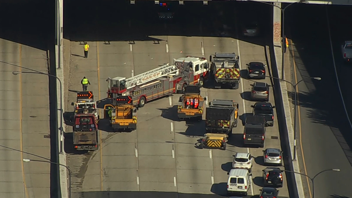 Crash on Interstate 95 Snarls Traffic in Center City – NBC10 Philadelphia